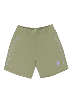 Warren Lotas Barbed Wire Hockey Mask 'Olive' shorts - Green