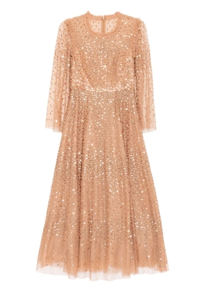 Needle & Thread sequin dress - Neutrals