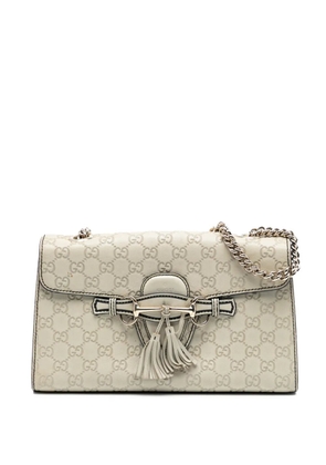 Gucci Pre-Owned 2000-2015 Medium Guccissima Emily shoulder bag - White