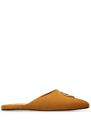 Bally Gylon leather slippers - Brown