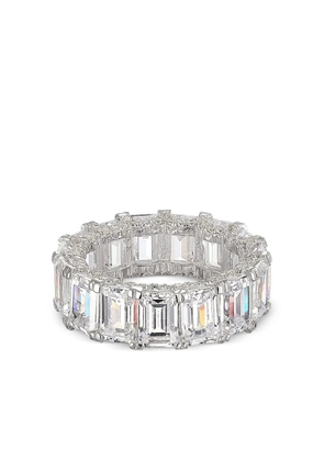 Anabela Chan Dust Baguette Eternity diamond ring - Silver