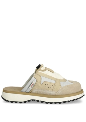 Suicoke panelled slides - Neutrals
