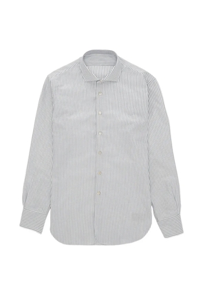 Fortela Jack striped Oxford shirt - White