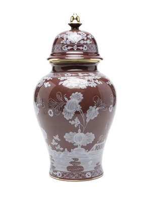 GINORI 1735 large Potiche vase (19.6cm) - Brown