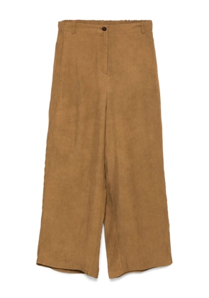 COLOUR 5 POWER cropped trousers - Brown