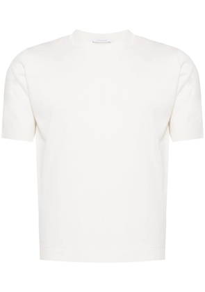 Cruciani knitted T-shirt - Neutrals