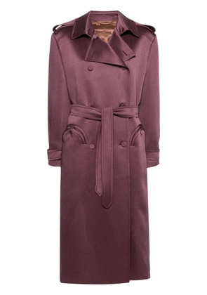 Blazé Milano double-breasted coat - Purple