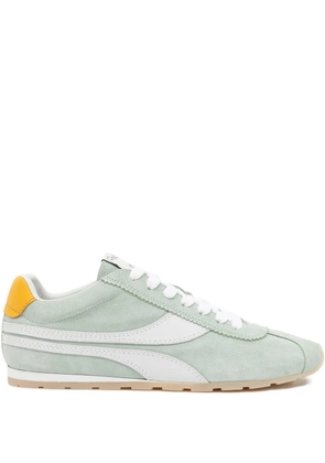 oncept ny suede leather trainers - Green