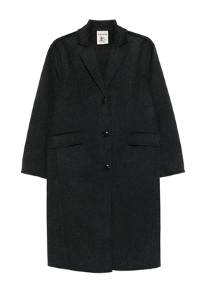 Semicouture button-fastening pocket coat - Grey