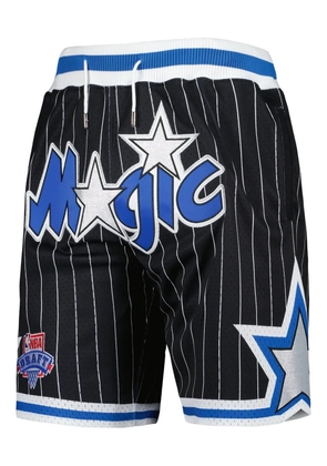 Mitchell & Ness striped hardwood classics shorts - Black