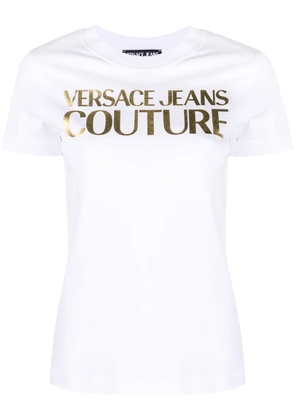 Versace Jeans Couture logo-print cotton T-shirt - White