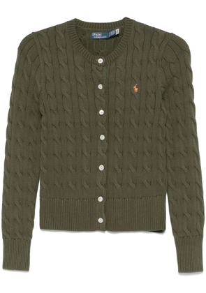 Polo Ralph Lauren Polo Pony-embroidered cardigan - Green
