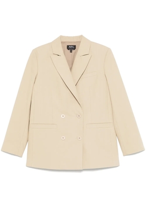 A.P.C. Lucy blazer - Neutrals