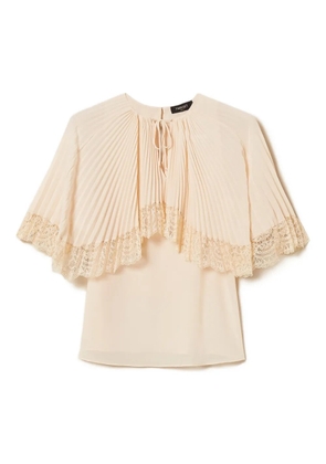TWINSET pleated top - Pink