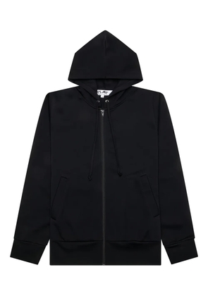 Comme Des Garçons Play zip-up hoodie - Black