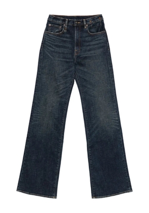 R13 high-waisted jeans - Blue
