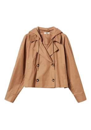 TWINSET cropped jacket - Brown