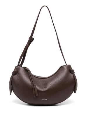 Yuzefi Fortune Cookie leather shoulder bag - Brown