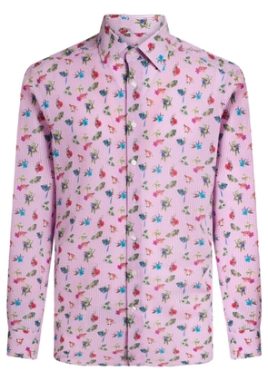 ETRO floral-print shirt - Pink