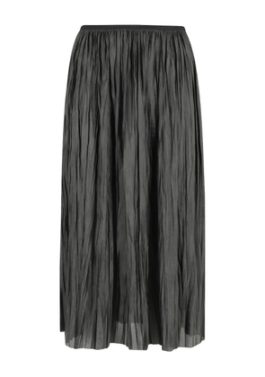Roberto Collina crinkled midi skirt - Green