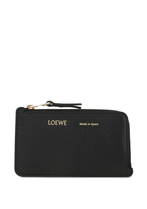 LOEWE grained-leather card holder - Black