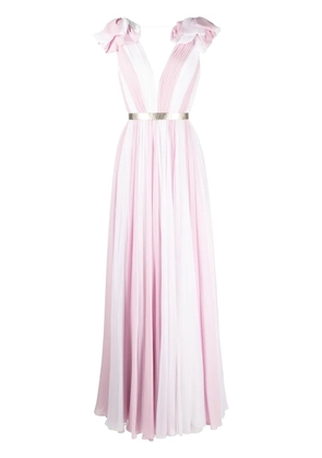 Jenny Packham Laguna silk maxi dress - White