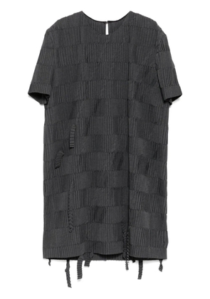 JNBY Tucker fold short-sleeves dress - Grey