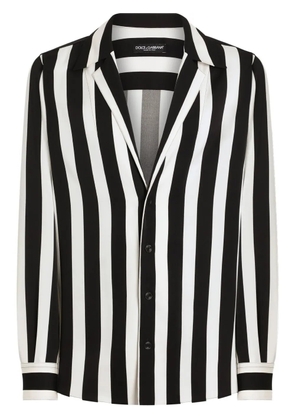 Dolce & Gabbana striped shirt - Black
