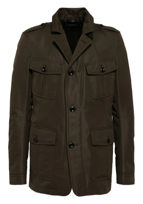 TOM FORD button-up military jacket - Brown