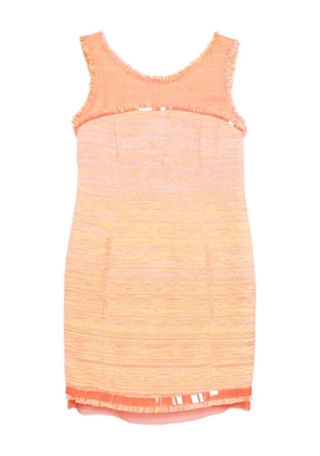 Gemy Maalouf sequin-embellished fringed dress - Orange