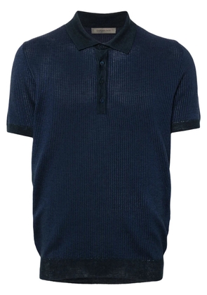 Corneliani shortsleeved polo shirt - Blue