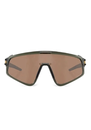 Oakley shield-frame sunglasses - Green