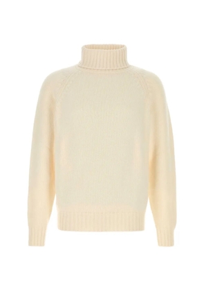 Umit Benan Milano turtleneck cashmere sweater - Neutrals