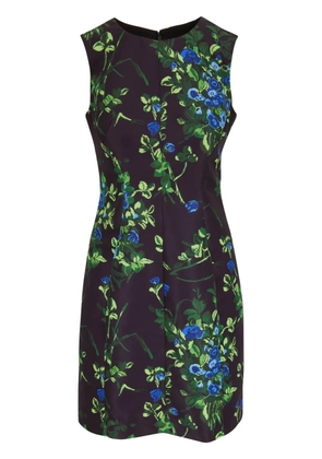 Carolina Herrera floral-print dress - Black