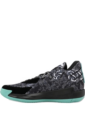 adidas Dame 7 GCA 'Core Black/Grey Four/Acid Mint' sneakers