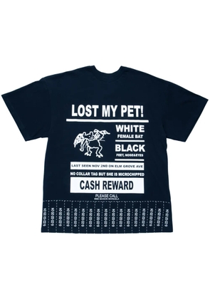 MM6 Maison Margiela graphic-print T-shirt - Blue