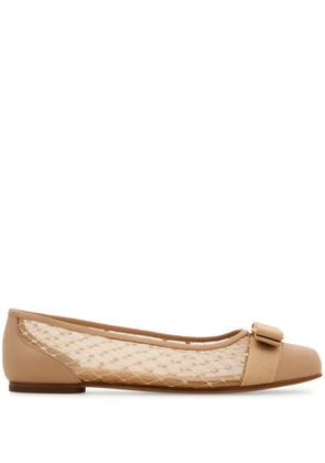 Ferragamo Varina ballet flats - Neutrals