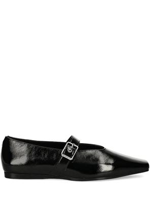 VAGABOND Wioletta buckle-fastening ballet flats - Black