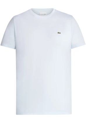 Lacoste logo-patch cotton T-shirt - Blue