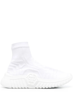Philipp Plein Runner slip-on sneakers - White