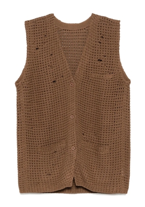JNBY knitted vest - Brown