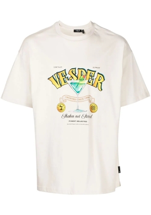 FIVE CM graphic-print short-sleeve T-shirt - White