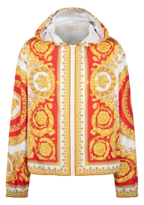 Versace Barocco-print jacket - White