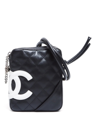CHANEL Pre-Owned 2004-2005 Cambon Line shoulder bag - Black