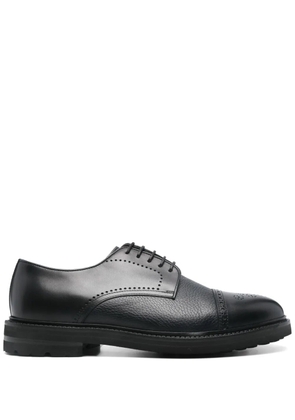 Henderson Baracco leather brogues - Black
