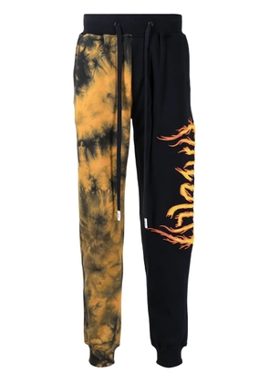 Haculla tie-dye print track pants - Black