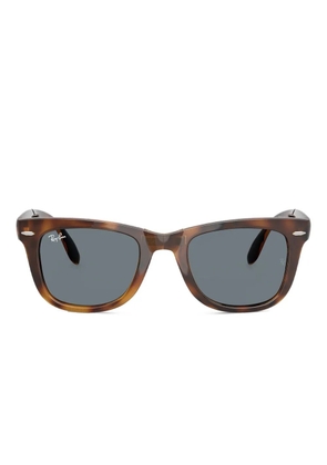 Ray-Ban Folding Wayfarer square-frame sunglasses - Brown
