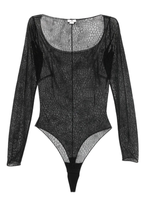 Elisabetta Franchi long-sleeve bodysuit - Black