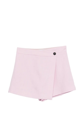 MSGM button wrap shorts - Pink