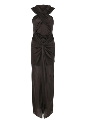 Giuseppe Di Morabito draped maxi dress - Grey